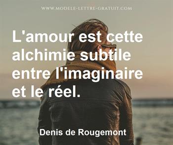 Citation de Denis de Rougemont