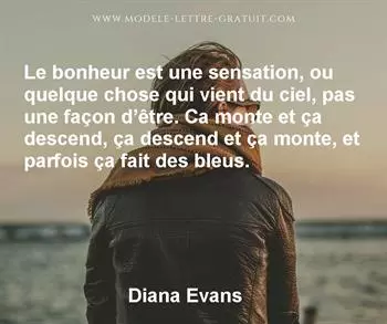 Citation de Diana Evans