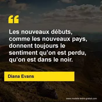 Citation Diana Evans