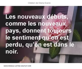 Citations Diana Evans