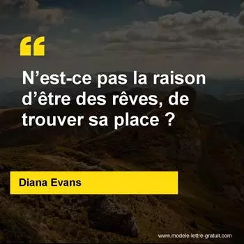 Citation Diana Evans