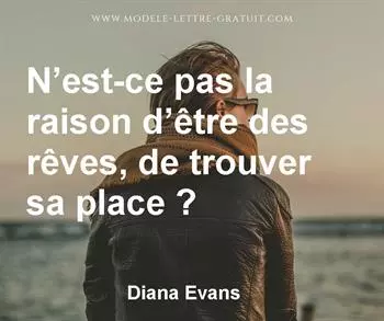 Citation de Diana Evans
