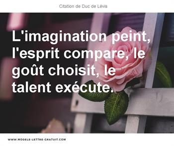 Citations Duc de Lévis