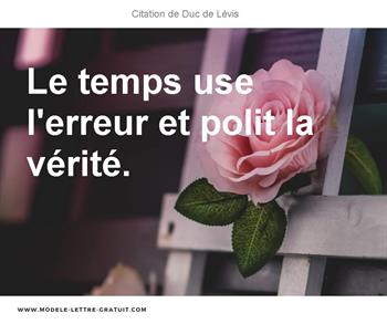 Citations Duc de Lévis
