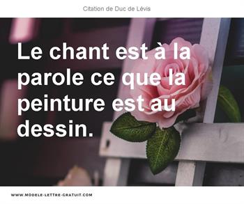 Citations Duc de Lévis