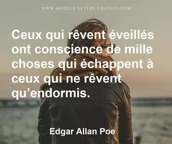 Citation de Edgar Allan Poe