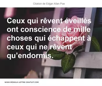 Citations Edgar Allan Poe