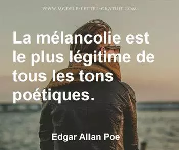 Citation de Edgar Allan Poe