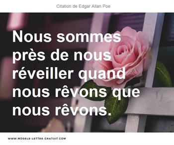 Citations Edgar Allan Poe