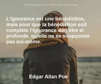 Citation de Edgar Allan Poe