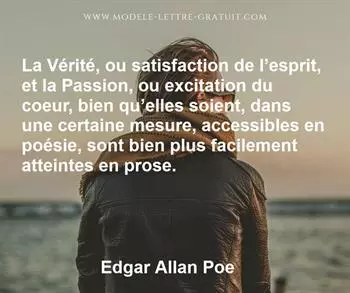 Citation de Edgar Allan Poe