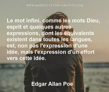 Citation de Edgar Allan Poe