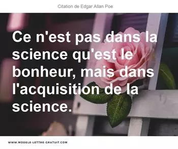Citations Edgar Allan Poe