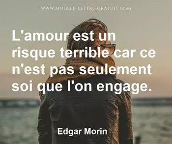 Citation de Edgar Morin