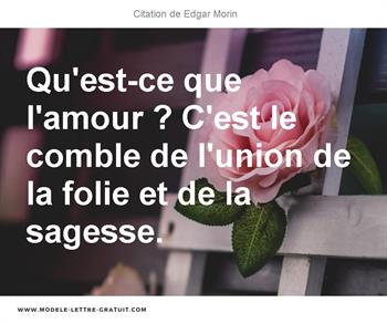 Citations Edgar Morin