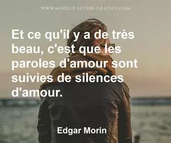 Citation de Edgar Morin