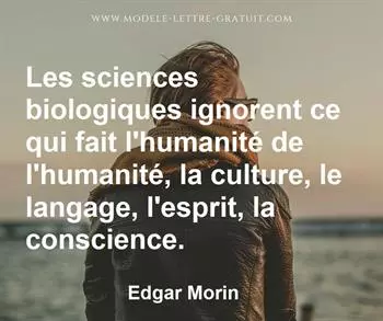 Citation de Edgar Morin