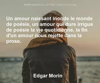 Citation de Edgar Morin
