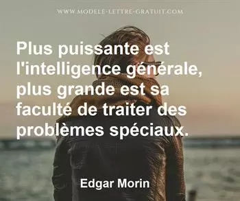 Citation de Edgar Morin