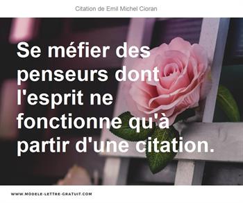Citations Emil Michel Cioran