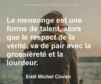 Citation de Emil Michel Cioran