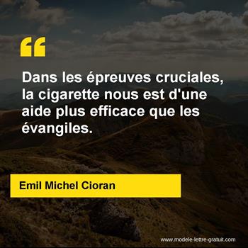 Citation de Emil Michel Cioran