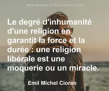 Citation de Emil Michel Cioran