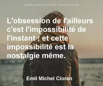 Citation de Emil Michel Cioran