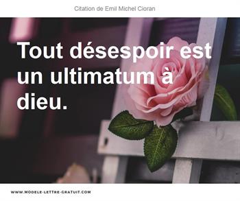 Citations Emil Michel Cioran