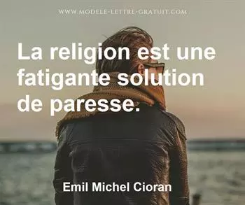 Citation de Emil Michel Cioran