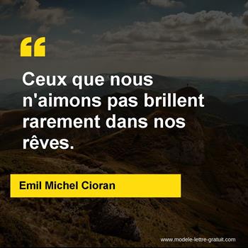 Citation de Emil Michel Cioran