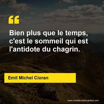 Citation Emil Michel Cioran