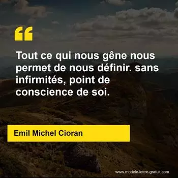 Citation Emil Michel Cioran