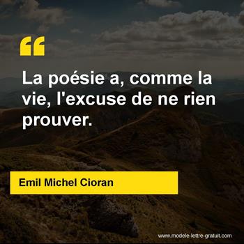 Citation de Emil Michel Cioran