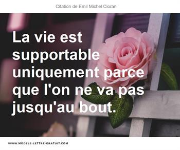 Citations Emil Michel Cioran