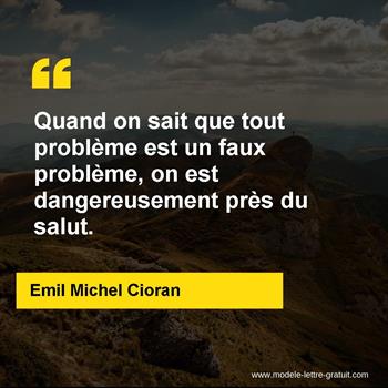 Citation de Emil Michel Cioran