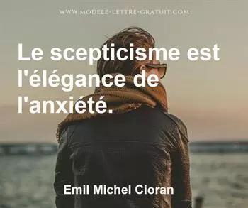 Citation de Emil Michel Cioran