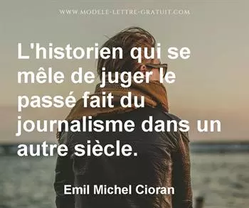 Citation de Emil Michel Cioran