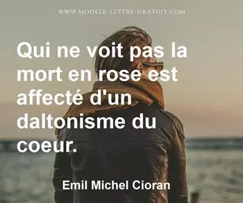 Citation de Emil Michel Cioran