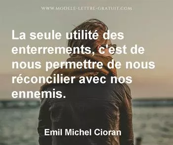 Citation de Emil Michel Cioran