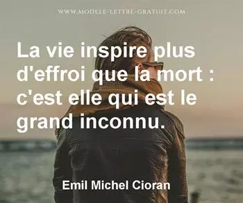 Citation de Emil Michel Cioran