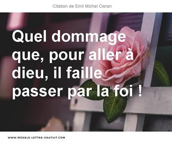 Citations Emil Michel Cioran