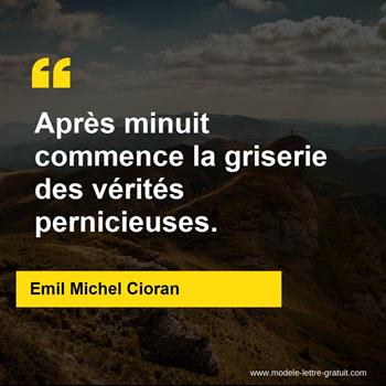 Citations Emil Michel Cioran