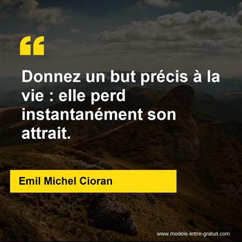Citation de Emil Michel Cioran