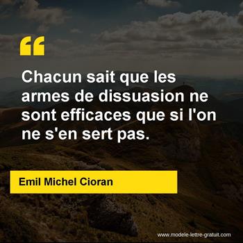 Citation de Emil Michel Cioran