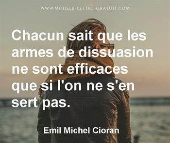 Citation de Emil Michel Cioran