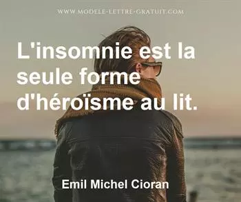 Citation de Emil Michel Cioran