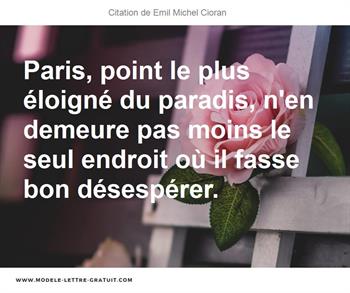 Citations Emil Michel Cioran