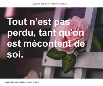 Citations Emil Michel Cioran