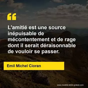Citation Emil Michel Cioran